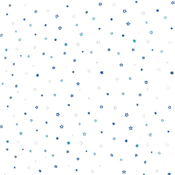 Nestled Bean Baby Zen Sleep Sack Classic Stardust Blue - Picture 5 of 6